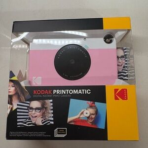 Kodak Printomatic Pink Instant Camera